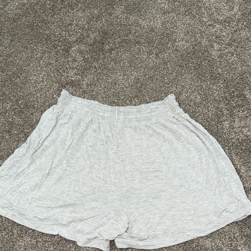 Women's Gray Casual Shorts